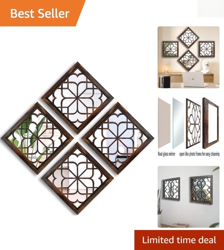 Rustic caramel square - rustic,
